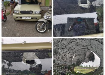 Kapolres Bone Tegaskan, Kerusakan Mobil di Bengo Bukan Karena Penembakan