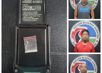 Beli Sabu Dengan Cara System Tempel, Kini 3 Pelaku Diamankan Satres Narkoba Polres Bone