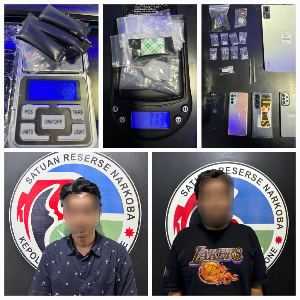 Satres Narkoba Polres Bone Bekuk 2 Pelaku, 11,8 Gram Sabu Diamankan dan 1 Orang Dalam Pengejaran
