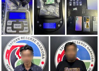 Satres Narkoba Polres Bone Bekuk 2 Pelaku, 11,8 Gram Sabu Diamankan dan 1 Orang Dalam Pengejaran