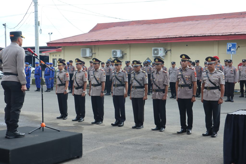 Kapolres Bone Pimpin Pelantikan Kabag SDM Serta Sertijab Kasat Intelkam dan 3 Kapolsek