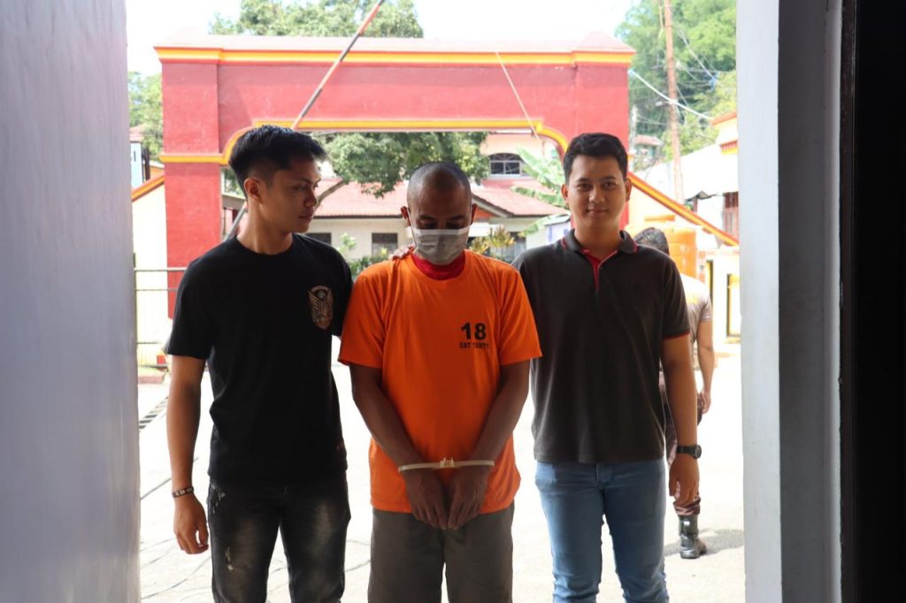 Sat Reskrim Polres Tator Amankan Pelaku Persetubuhan Anak Dibawah Umur