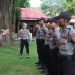 Tingkatkan Kedisiplinan dan Jaga Sikap Tampang, Kasi Propam  Periksa 11 Bintara Remaja Polres Luwu