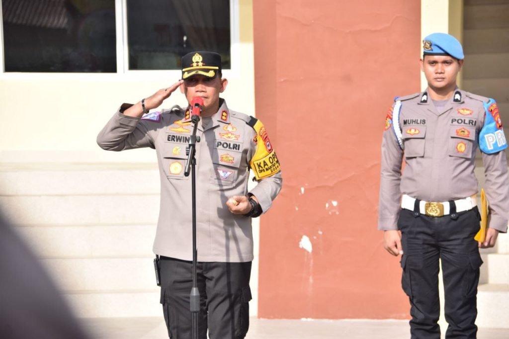 Kapolres Bone Pimpin Apel Pagi Jam Pimpinan, Ini Arahannya kepada Personil