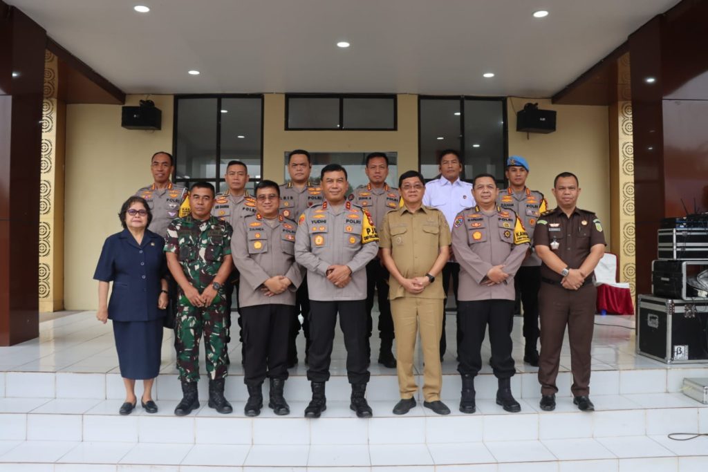 Kapolda Sulsel Melakukan Kunjungan Kerja di Polres Toraja Utara