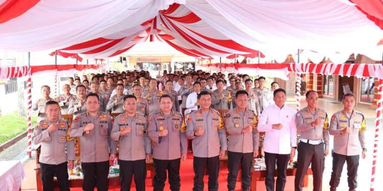 Kapolda Sulsel Kunjungan Kerja di Polres Tana Toraja Sekaligus Resmikan Gedung Reskrim