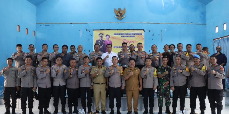 Pastikan Kualitas Pelayanan dan Kinerja Personel, Kapolres Maros Kunjungi Polsek Camba