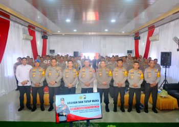 Kapolda Sulsel bersama Ketua Bhayangkari dan PJU Kunjungan Kerja ke Polres Enrekang