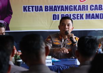 Hari Ketiga Kunker, Kapolres Maros Kunjungi Polsek Mandai