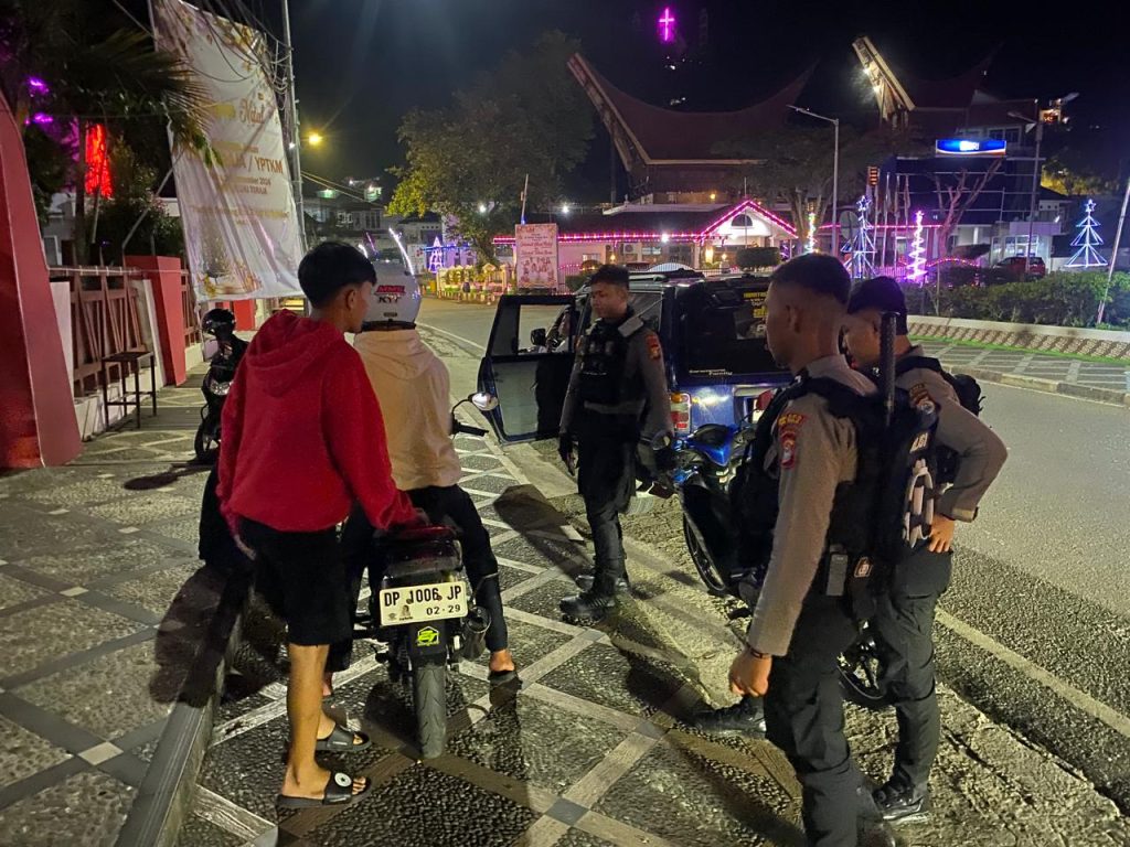 Sat Samapta Polres Tator Gencar Patroli Malam Hari di Sejumlah Tempat