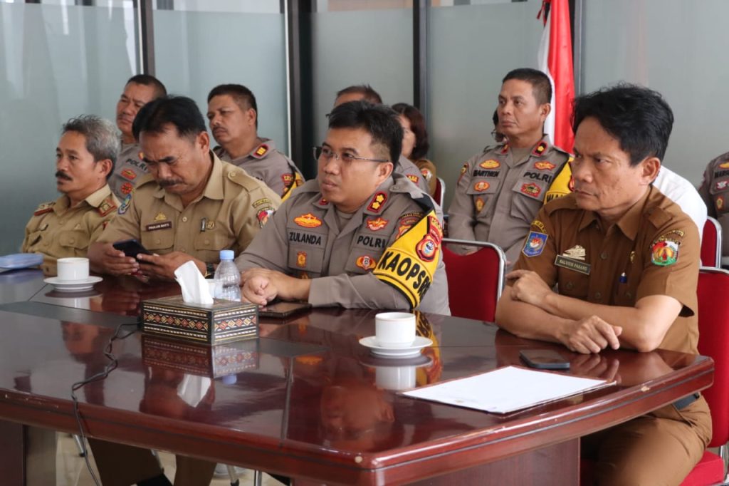 Dukung Program Swasembada Jagung, Kapolres Toraja Utara Ikuti Rakor Secara Virtual Bersama Stakeholder Terkait