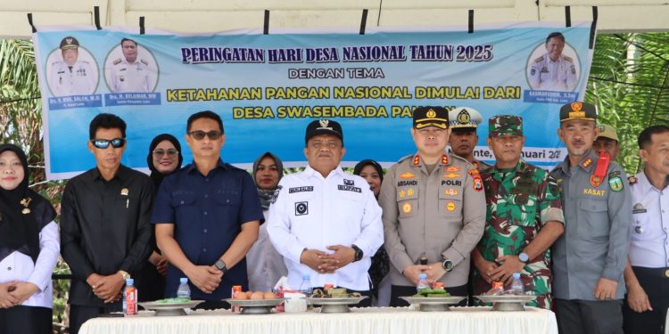 Kapolres Luwu Hadiri Apel Peringatan Hari Desa Nasional Tahun 2025