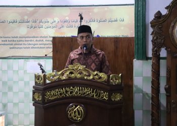 Kapolres Soppeng Hadiri Peringatan Isra Mi'raj di Masjid Mujahidin Lajoa