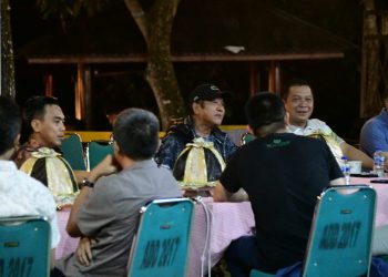 Kapolres Soppeng Hadiri Silaturahmi Antar Forkopimda di Marioriawa