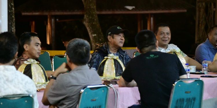 Kapolres Soppeng Hadiri Silaturahmi Antar Forkopimda di Marioriawa