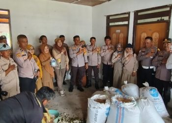 Silaturahmi  Dengan Penyalur Benih Pertanian Wujud Komitmen AKBP Safi’i Dukung Ketahanan Pangan