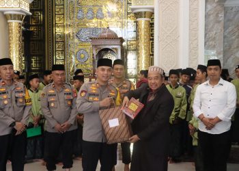 Kapolres Maros Melakukan Silaturahmi ke Pondok Pesantren Tahfidz Al-Qur'an Ilmul Yaqin