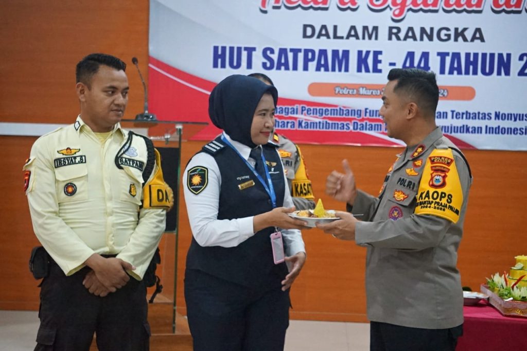 Kapolres Maros Apresiasi Satpam Dalam Menjaga Keamanan dan Ketertiban