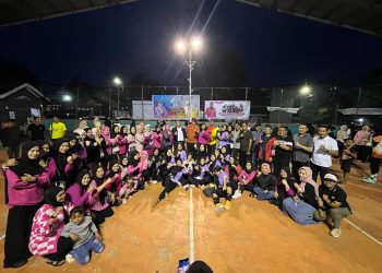 AKBP Erwin Syah Hadiri Final Turnamen Merdeka Vollyball Sekaligus Serahkan Hadiah ke Pemenang
