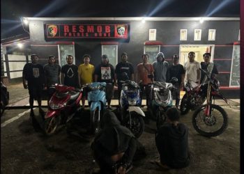 Unit Resmob Sat Reskrim Polres Wajo Berhasil Amankan Pelaku Pencurian Sepeda Motor