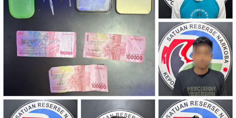 Personel Satres Narkoba Polres Bone Berhasil Amankan 5 Pelaku Penyalahgunaan Sabu, 1 Dalam Pengejaran