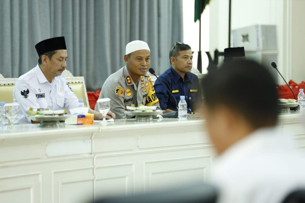 Kapolres Palopo Hadiri Rakor Sonergo Mubaligh Jelang Bulan Suci Ramadhan