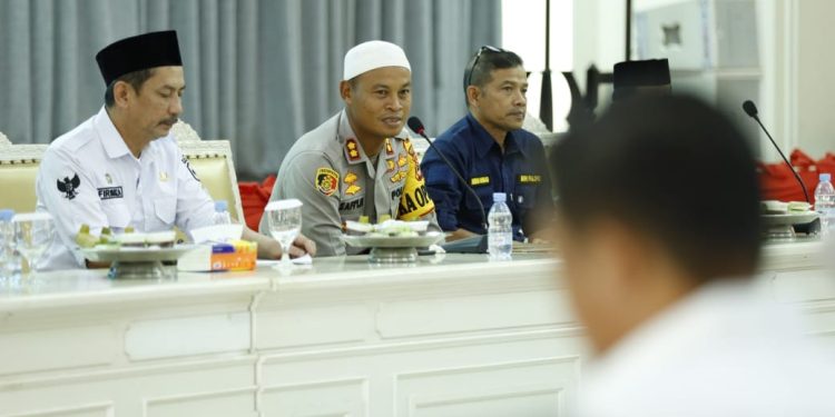 Kapolres Palopo Hadiri Rakor Sonergo Mubaligh Jelang Bulan Suci Ramadhan