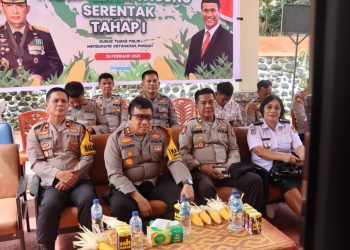 Kapolres Toraja Utara bersama Pihak Terkait Gelar Panen Raya Jagung Serentak Tahap I