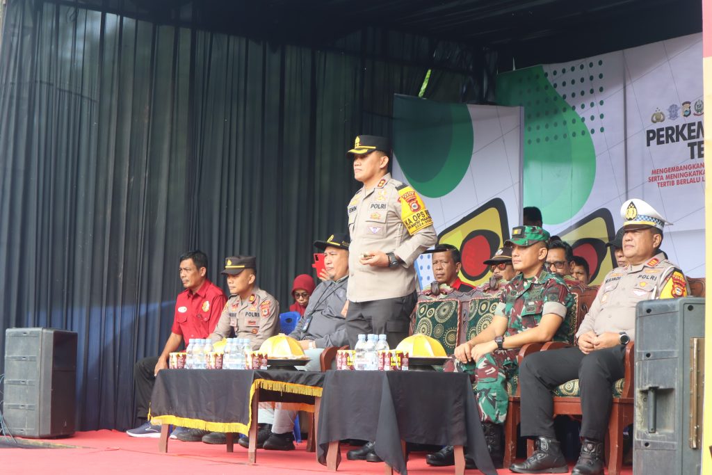 Kapolres Bone Buka Perkemahan Terpadu Patroli Keamanan Sekolah Tingkat SLTA dan SLTP