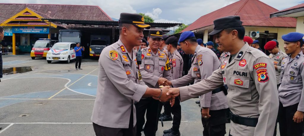 Kapolres Palopo Pimpin Pelepasan Personel BKO Gabungan