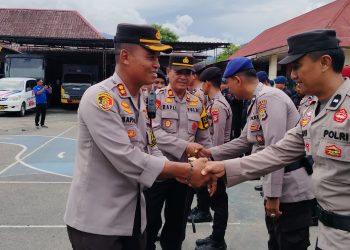Kapolres Palopo Pimpin Pelepasan Personel BKO Gabungan