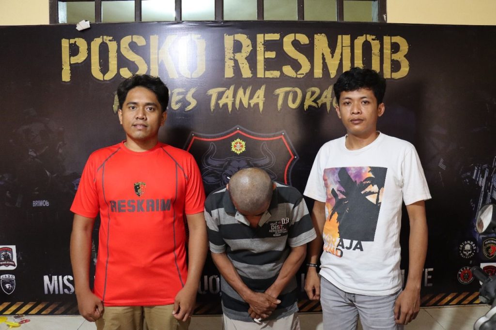 Hanya Hitungan Jam, Tim Resmob Polres Tator Tangkap Pelaku Pembunuhan Tragis di Makale Utara