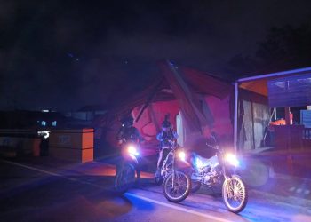 Jaga Situasi Kamtibmas Tetap Aman, Polsek Jajaran Polres Toraja Utara Tingkatkan Patroli Blue Light