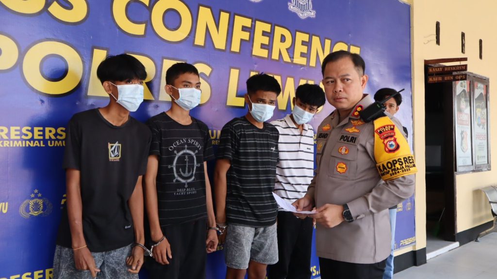 Satreskrim Polres Luwu Berhasil Amankan 4 Pelaku Penganiayaan di Ponrang