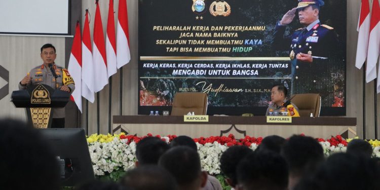 Kunker di Polres Luwu, Kapolda Sulsel Lakukan Peresmian dan Apresiasi Personel Dalam Menjaga Kamtibmas