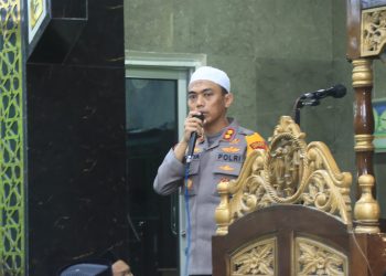Ini Pesan Kapolres Soppeng Saat Pimpin Safari Subuh Keliling di Masjid Nurul Huda Lolloe