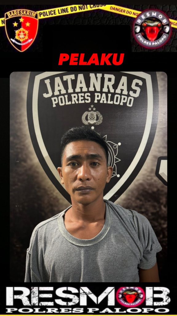Tim Resmob Satreskrim Polres Palopo Bekuk Residivis Pencurian di Wara Timur