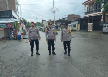 Personel Polres Sidrap dan Polsek Jajaran Sukses Amankan Car Free Day