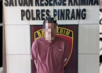 Pencuri Uang Ratusan Juta di SPBU Massila Dibekuk Tim Crime Fighters Satreskrim Polres Pinrang