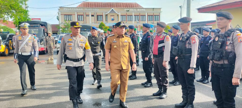 Polres Bone Resmi Gelar Ops Keselamatan, Ini Prioritas Sasaran Pelanggaran