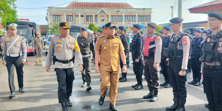 Polres Bone Resmi Gelar Ops Keselamatan, Ini Prioritas Sasaran Pelanggaran