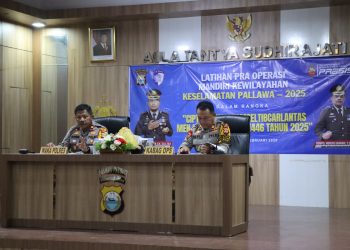 Polres Palopo Gelar Latihan Pra Operasi Keselamatan Pallawa 2025