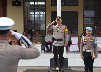 Tekan Angka Pelanggaran dan Kecelakaan, Polres Toraja Utara Gelar Apel Ops Keselamatan Pallawa 2025
