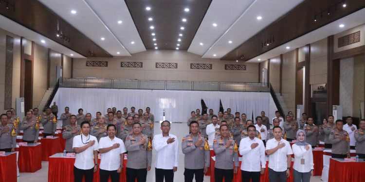 Kapolres Sidrap Hadiri Taklimat Awal, Kapolda Sulsel Tekankan Transparansi