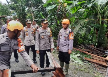 AKBP Aditya Pradana Pastikan Keselamatan Masyarakat Pasca Tanah Longsor
