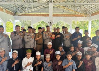 Silaturahmi ke Ponpes Namierah Cenceng Nur, Kapolres Palopo Sampaikan Penerimaan Polri Khusus Hafidz