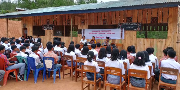 Cegah Gangguan Kamtibmas, Personel Polres Tana Toraja Aktif Beri Himbauan ke Masyarakat