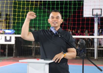 Bupati dan Kapolres Sidrap Kompak Buka Baranti Cup VI, Dukung Atlet Voli Berprestasi