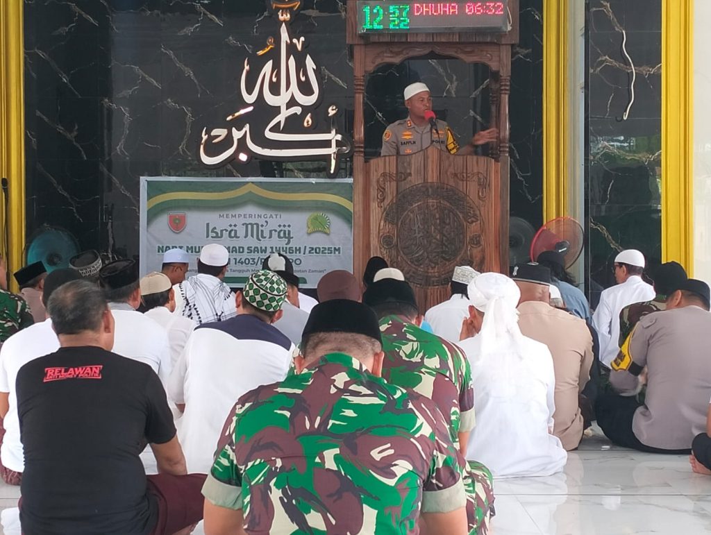Kapolres Palopo Lakukan Safari Jumat di Masjid Al-Furqan Ammasangan