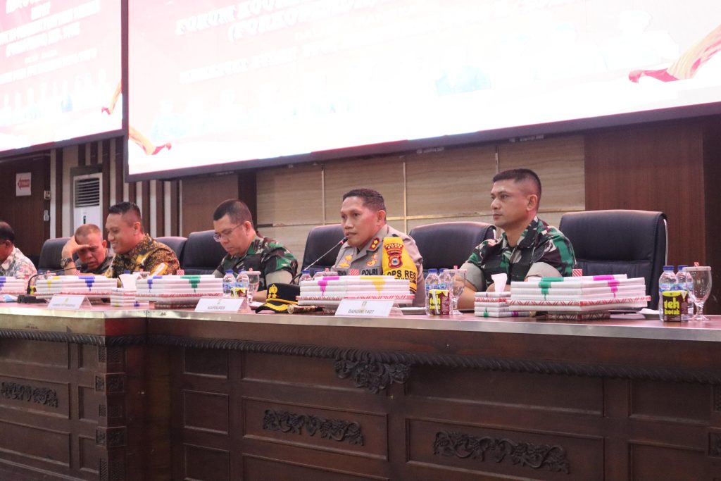 Ini Penyampaian Kapolres Bone Saat Rapat Forkompinda Dalam Rangka Memasuki Bulan Suci Ramadhan